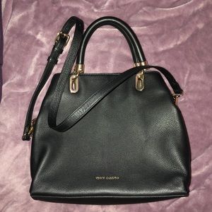 Vince Camuto- Satchel/Crossbody Black Leather
